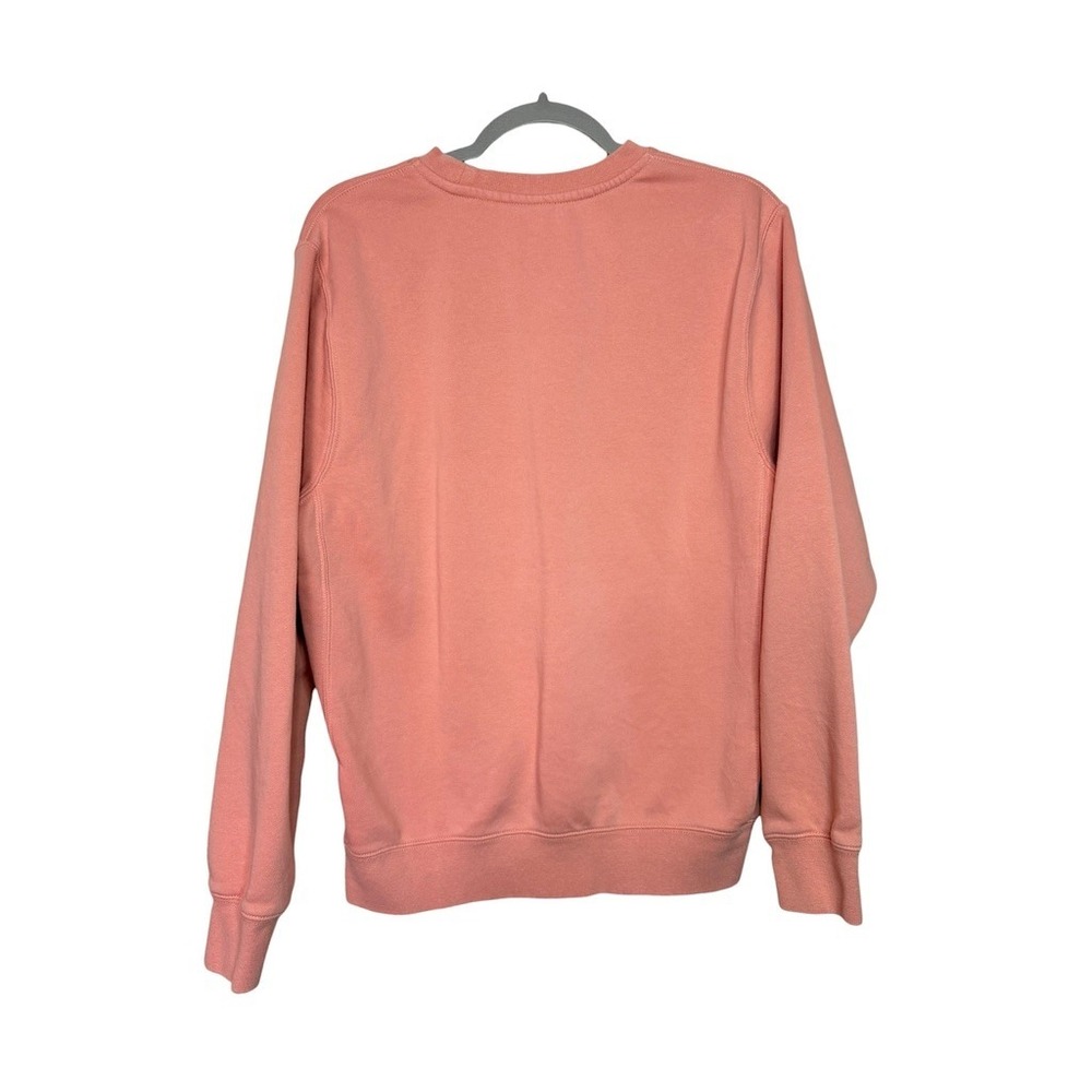Nike Sportswear Club Fleece Crewneck Sweatshirt Peach BV2662-824 Womens Small - Picture 2 of 6